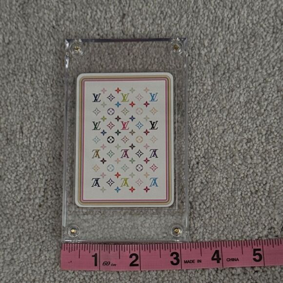 Louis Vuitton Takashi Murakami Monogram Playing Card - 7 Of Diamonds - Picture 6 of 7
